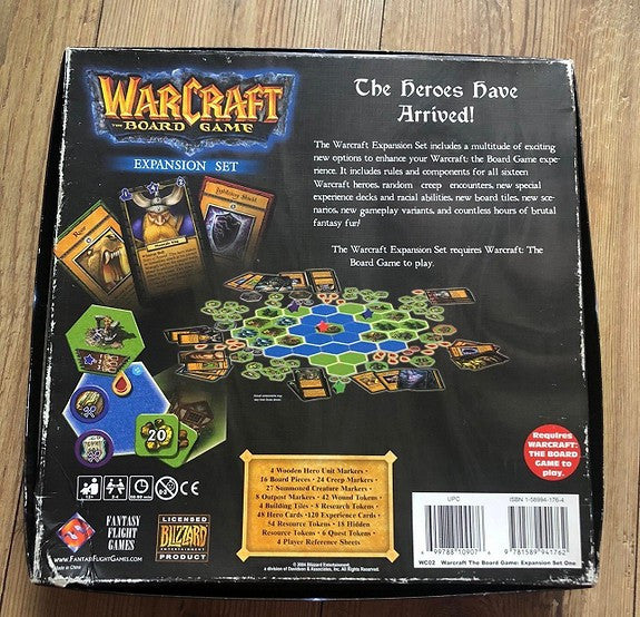 WARCRAFT Board Game - Expansion set (2004)