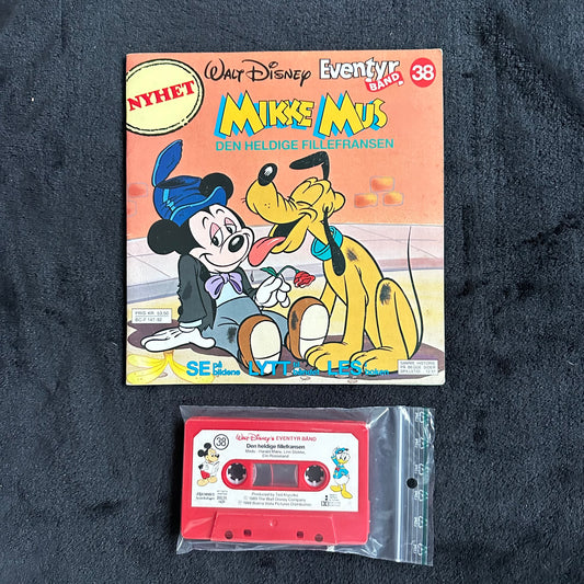 38 Disney Eventyrbånd - Mikke Mus - Den heldige Fillefransen