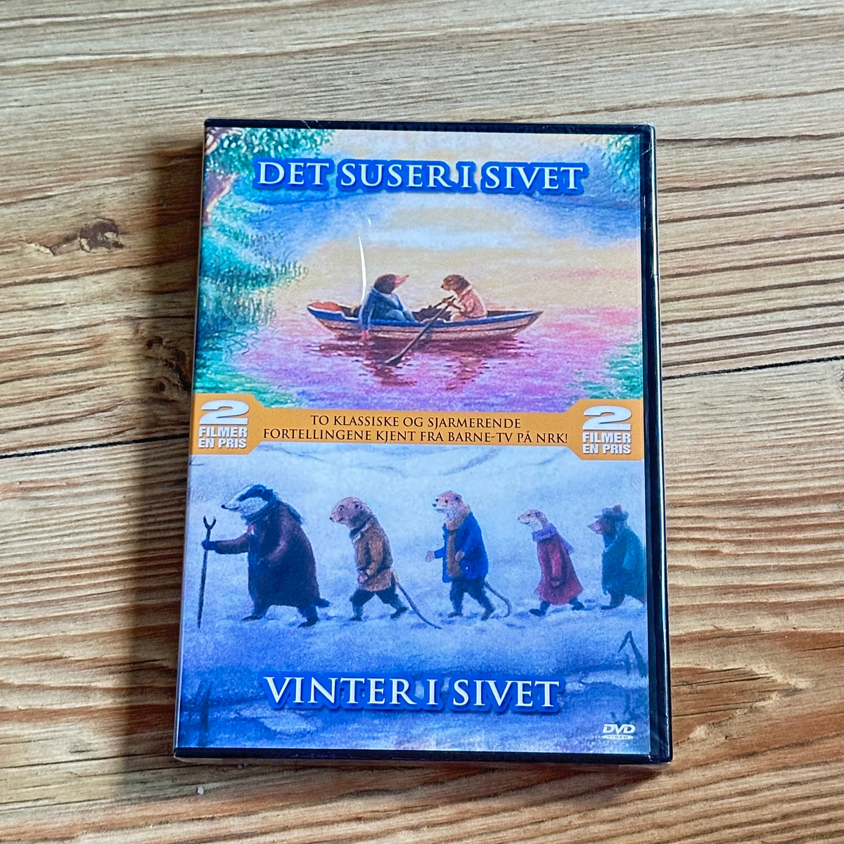 Det suser i sivet + Vinter i sivet (DVD) - Ny i plast !