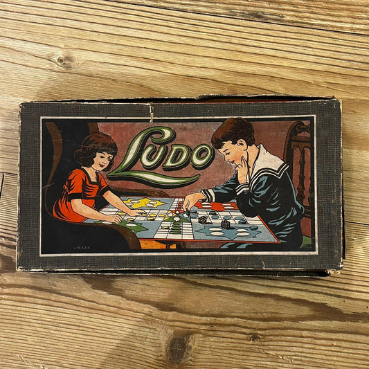 Gammelt LUDO fra tidlig 1930-tall