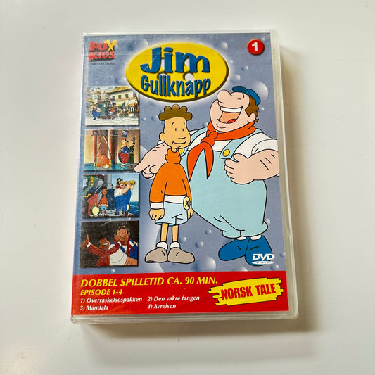 Jim Gullknapp 1 (DVD) - Ny i plast !