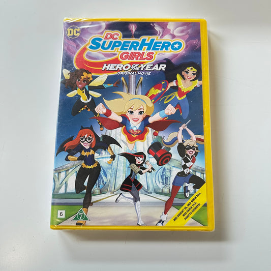 DC SuperHero Girls - Hero of the year (DVD) - Ny i plast !