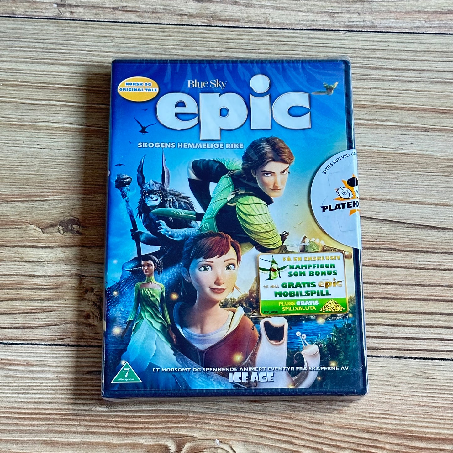 Epic skogens hemmelige rike (DVD) - Ny i plast !