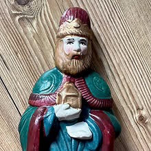 Vintage - 11 Store julekrybbe-figurer i keramikk