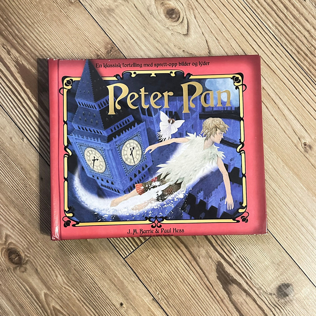 Peter Pan - Sprett-opp bok med lyder fra 2011