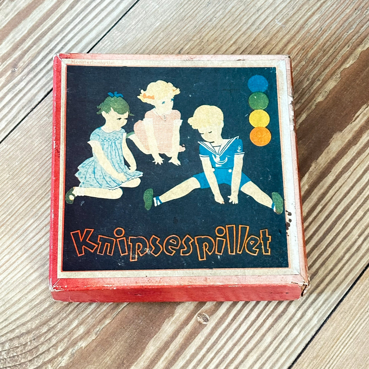 Knipsespillet - Gammelt spill produsert i Arendal fra 1937
