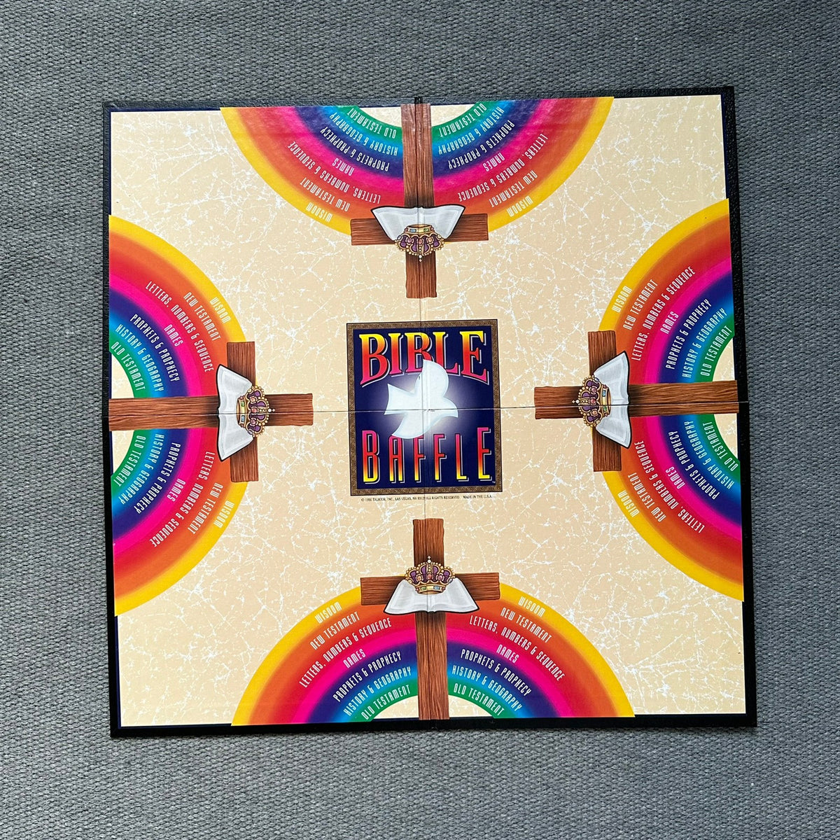 BIBLE BAFFLE (familie brettspill om Bibelen) fra 1996