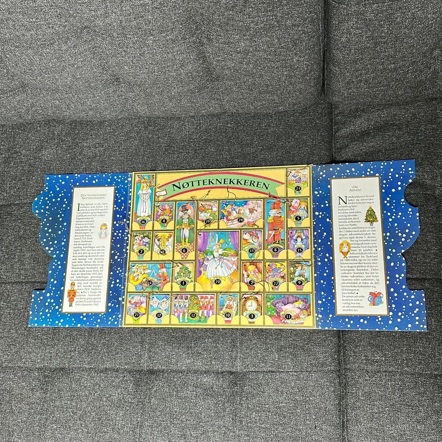 Nøtteknekkeren - Julekalender med 24 små bøker (fra 1998)
