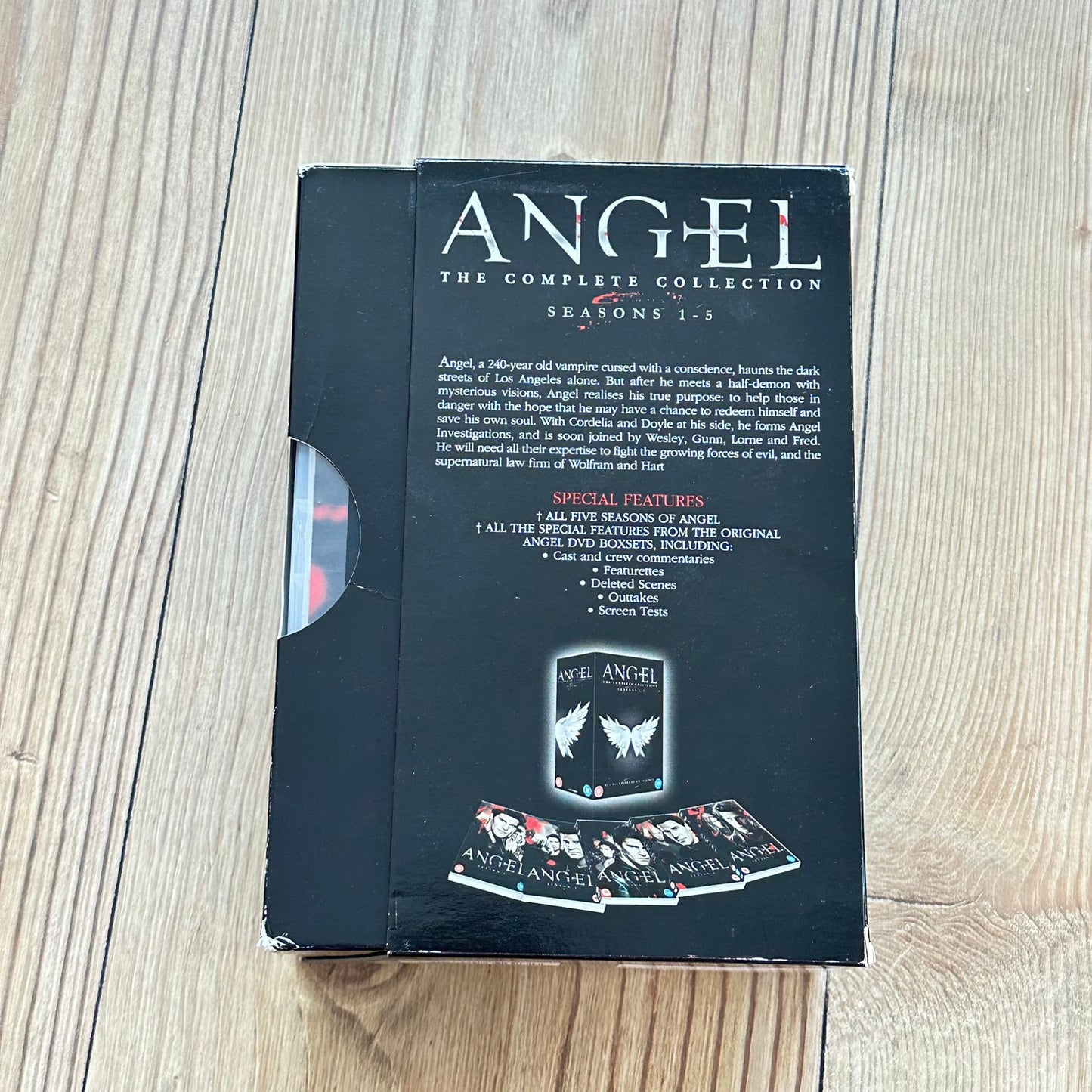Angel - The Complete Series (DVD med norsk tekst) - Som ny !
