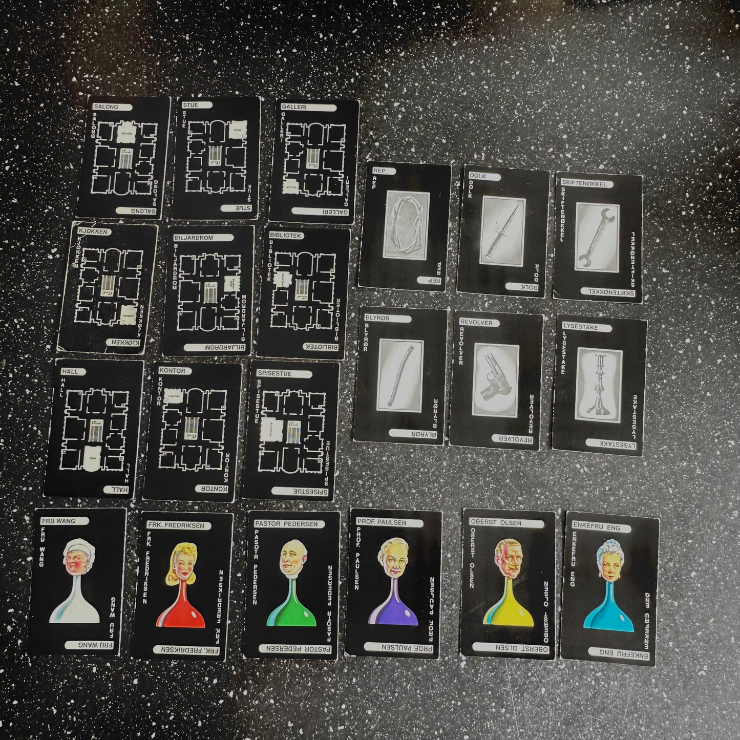 MISTENKT CLUEDO (1992)