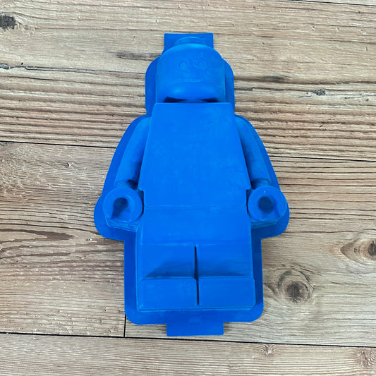 LEGO minifigur - stor silikonform / kakeform / geleform