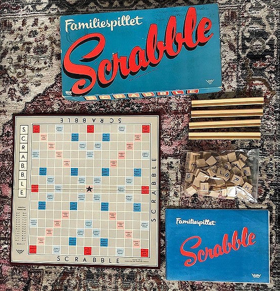 Scrabble (fra 1955) - Komplett !