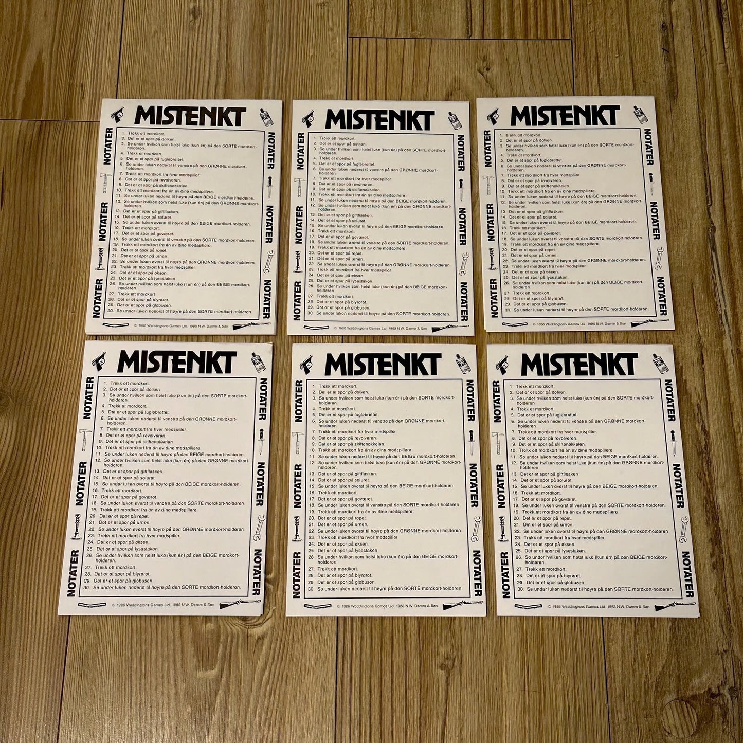 Detektivspillet MISTENKT (1988)