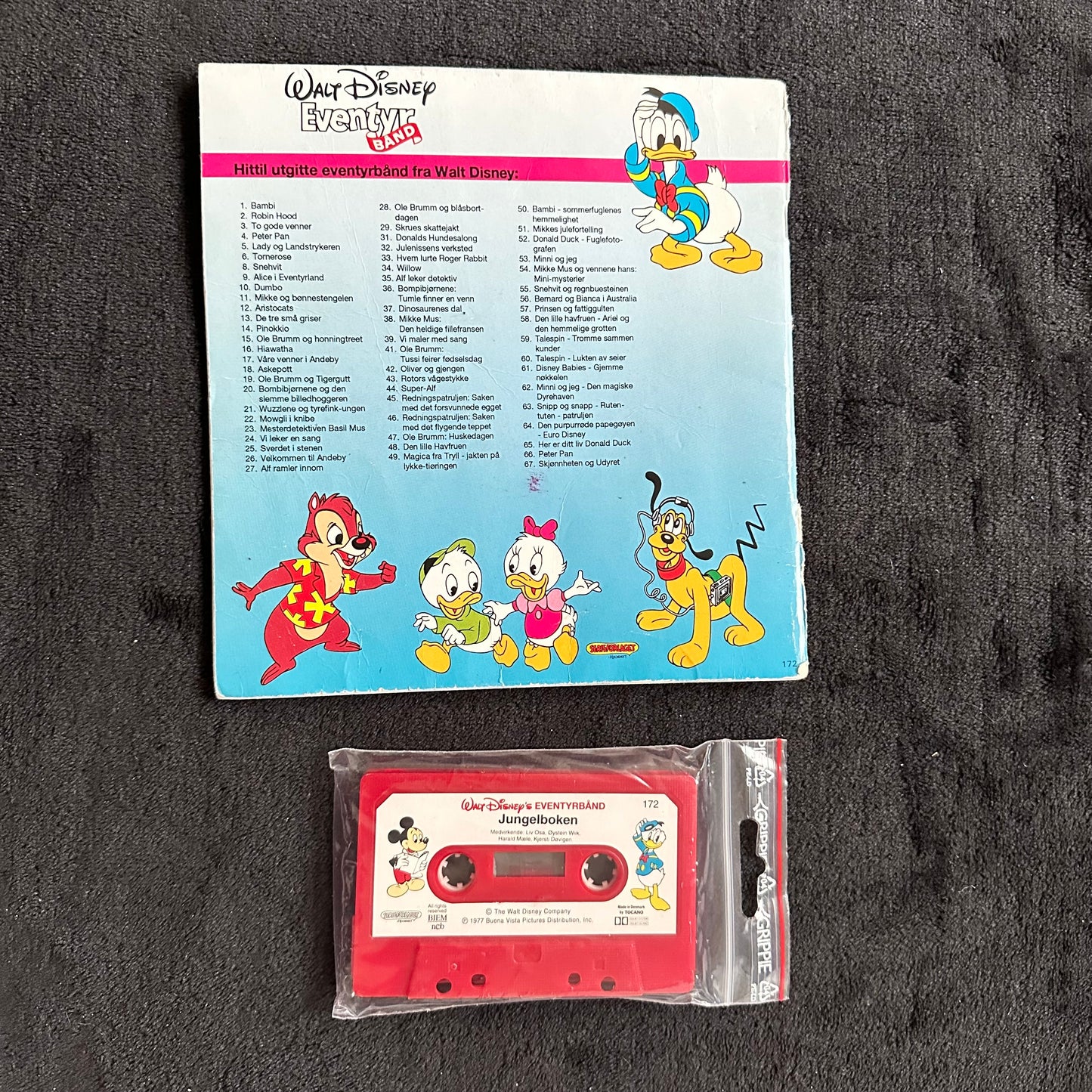 72 Disney Eventyrbånd - Jungelboken
