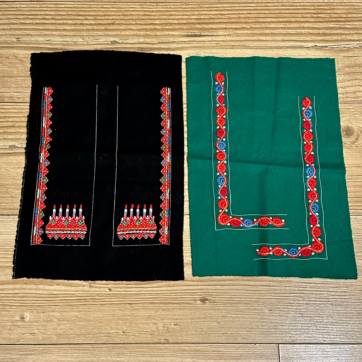 Setesdal ferdig broderte mansjetter, voksen