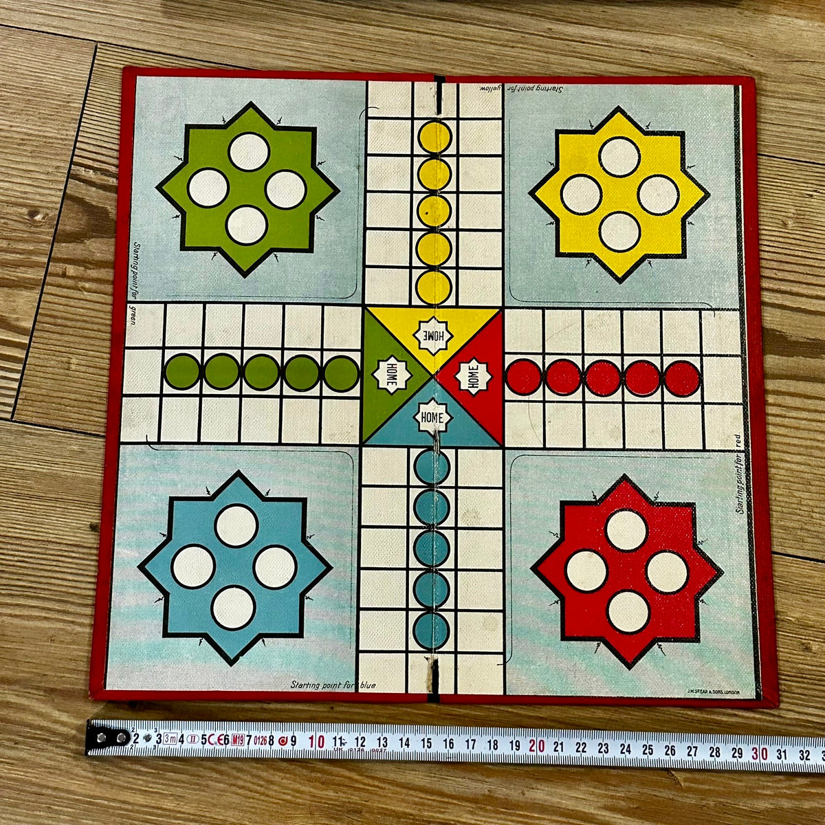Gammelt LUDO fra tidlig 1930-tall
