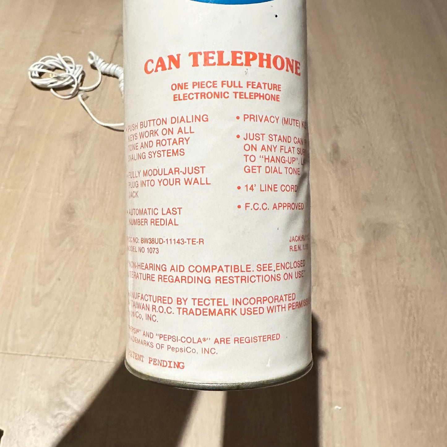 Vintage Pepsi telefon