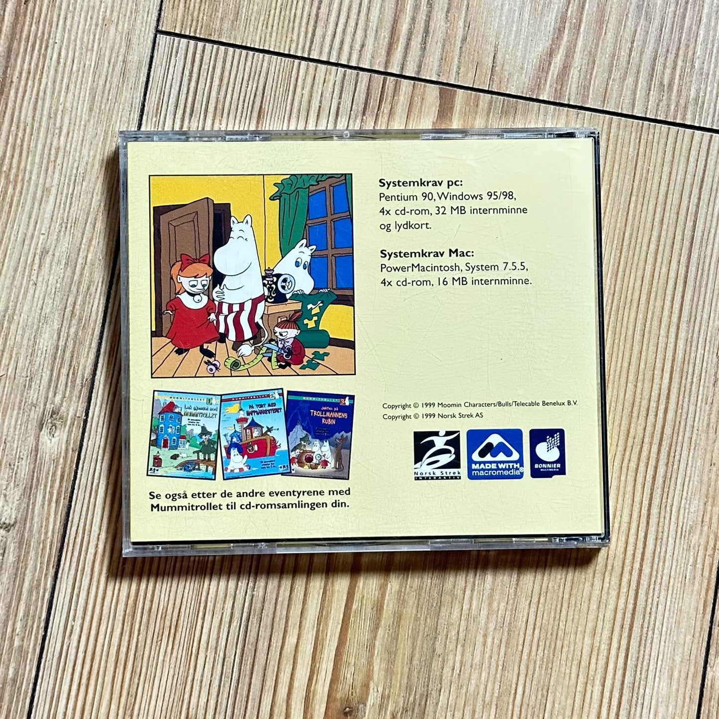 Mummitrollet - NINNI det usynlige barnet (PC-spill fra 1999)