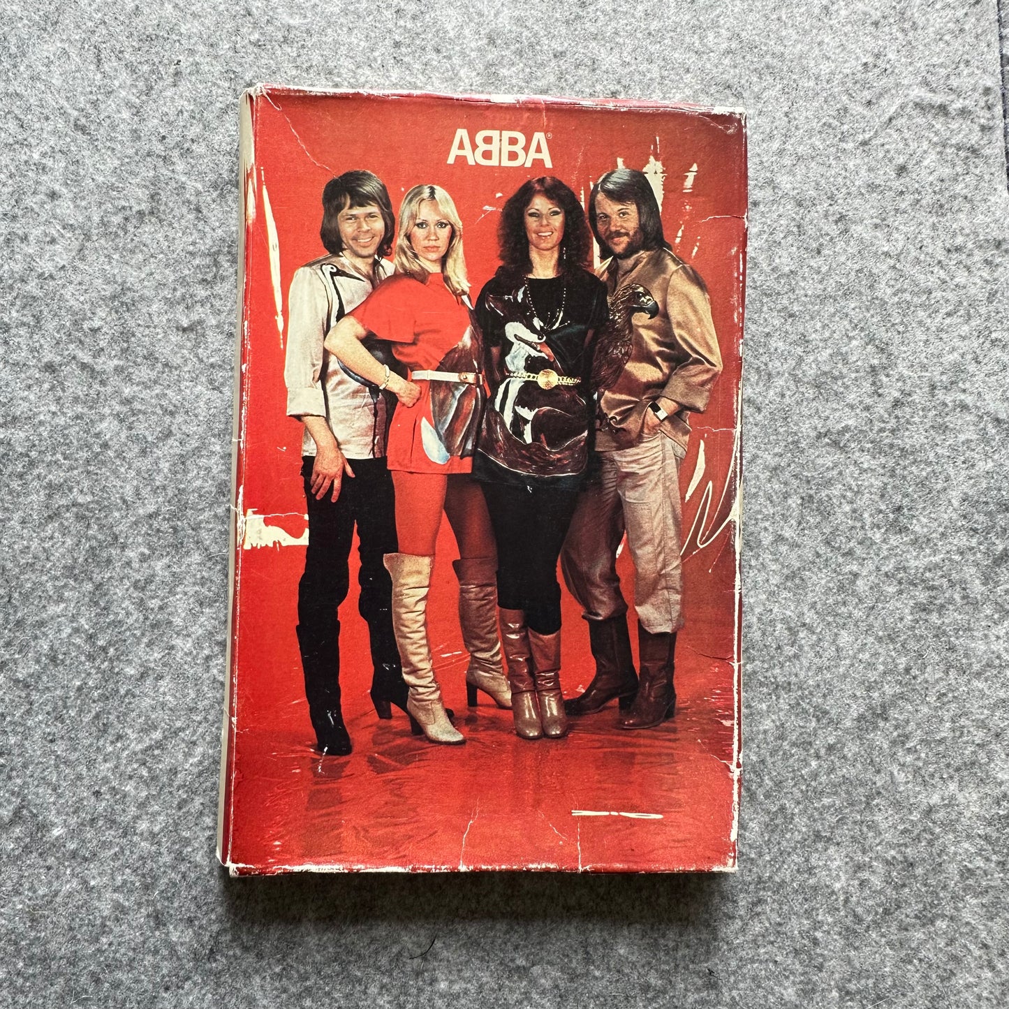 ABBA brevpapir / kort
fra 1970-tallet