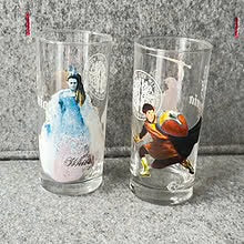 2 stk glass med motiv fra Legenden om Narnia