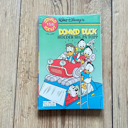 Donald Duck POCKET nr. 158 - Holder seg på topp (Ny)