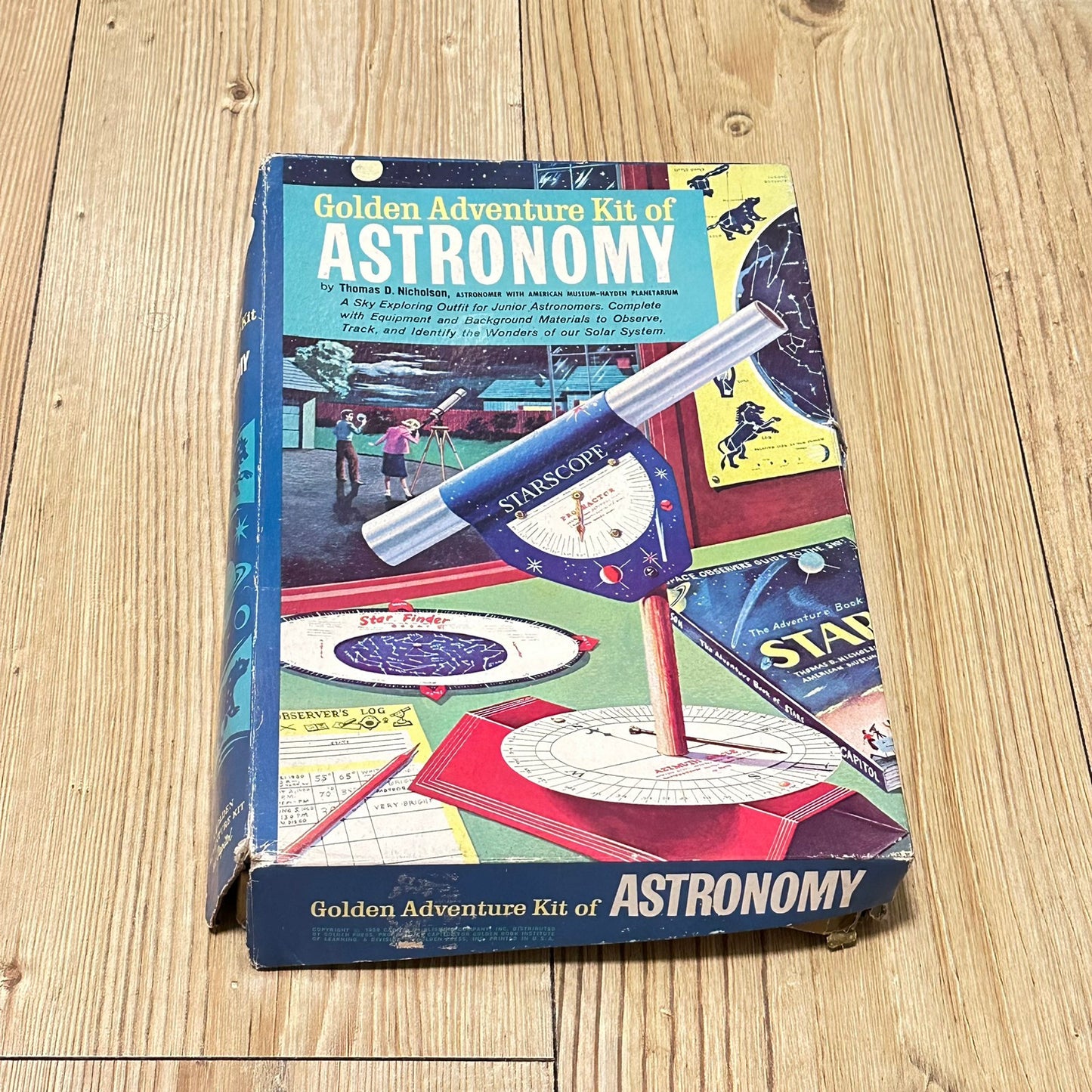 GOLDEN ADVENTURE KIT OF ASTRONOMY (1961)
