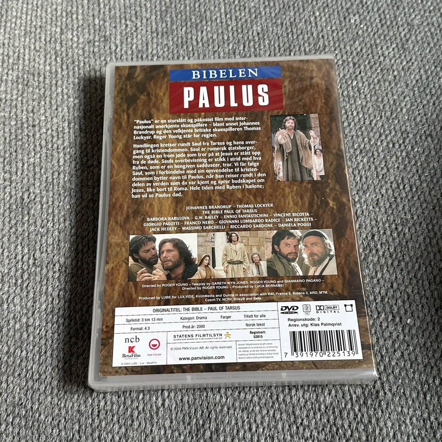 BIBELEN: PAULUS (DVD) - Ny i plast !