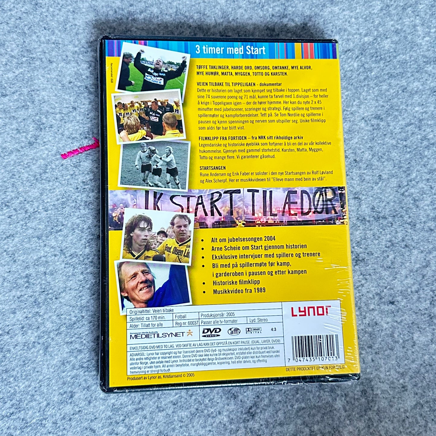 START - Veien tilbake (DVD) Ny i plast