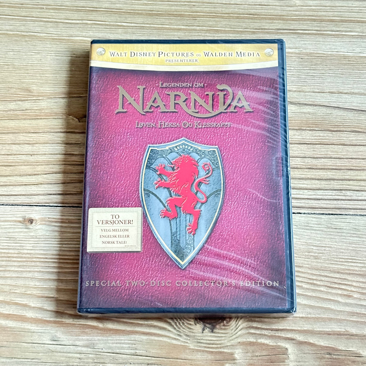 NARNIA, Løven, Heksa og klasskapet (DVD) - Ny i plast !