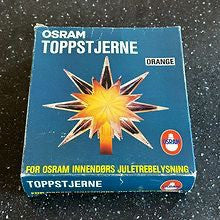 Nydelig gammel ToppStjerne fra OSRAM