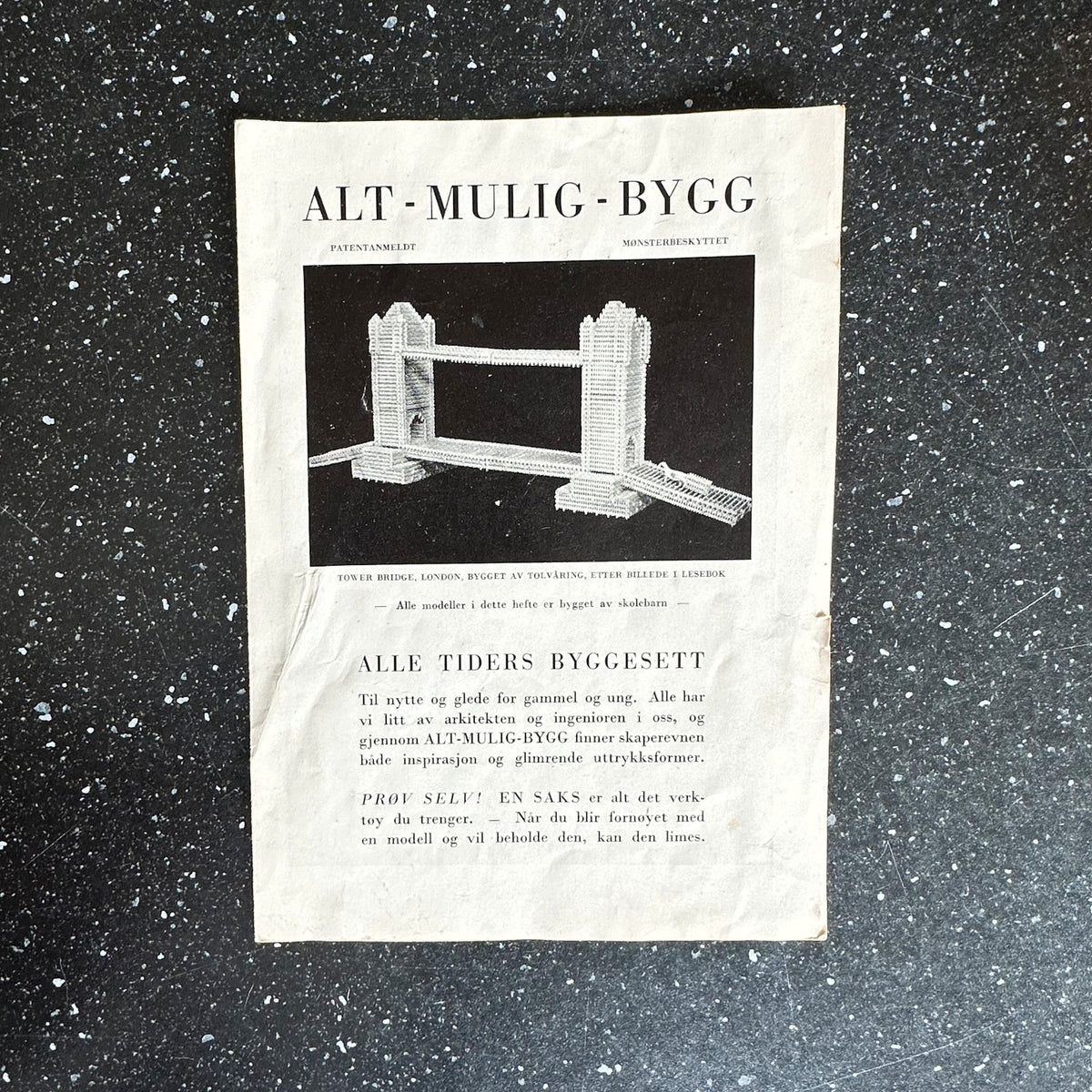 ALT-MULIG-BYGG - Alle tiders byggesett