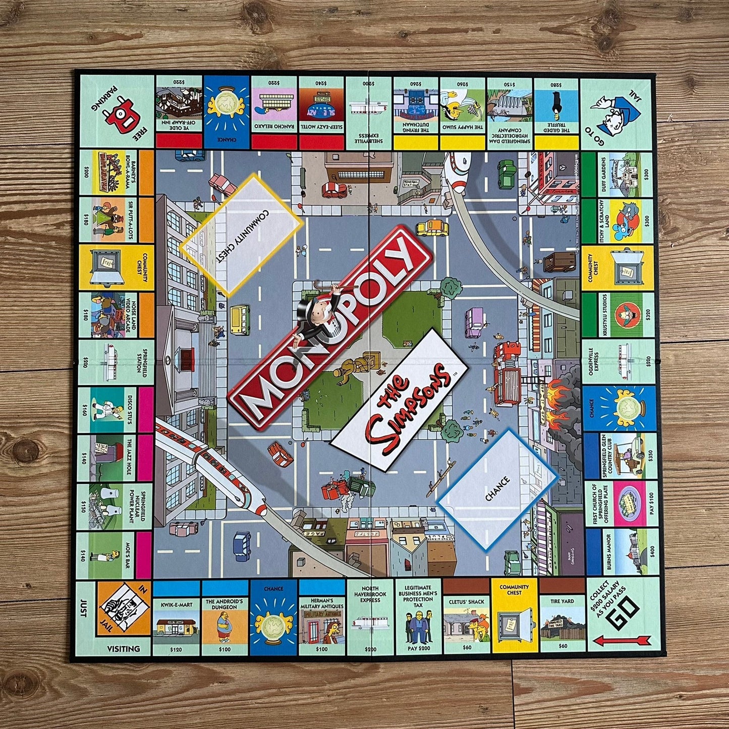 The Simpsons MONOPOLY (fra 2003)