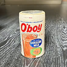 Vintage FREIA O’boy boks i papp (uten lokk)