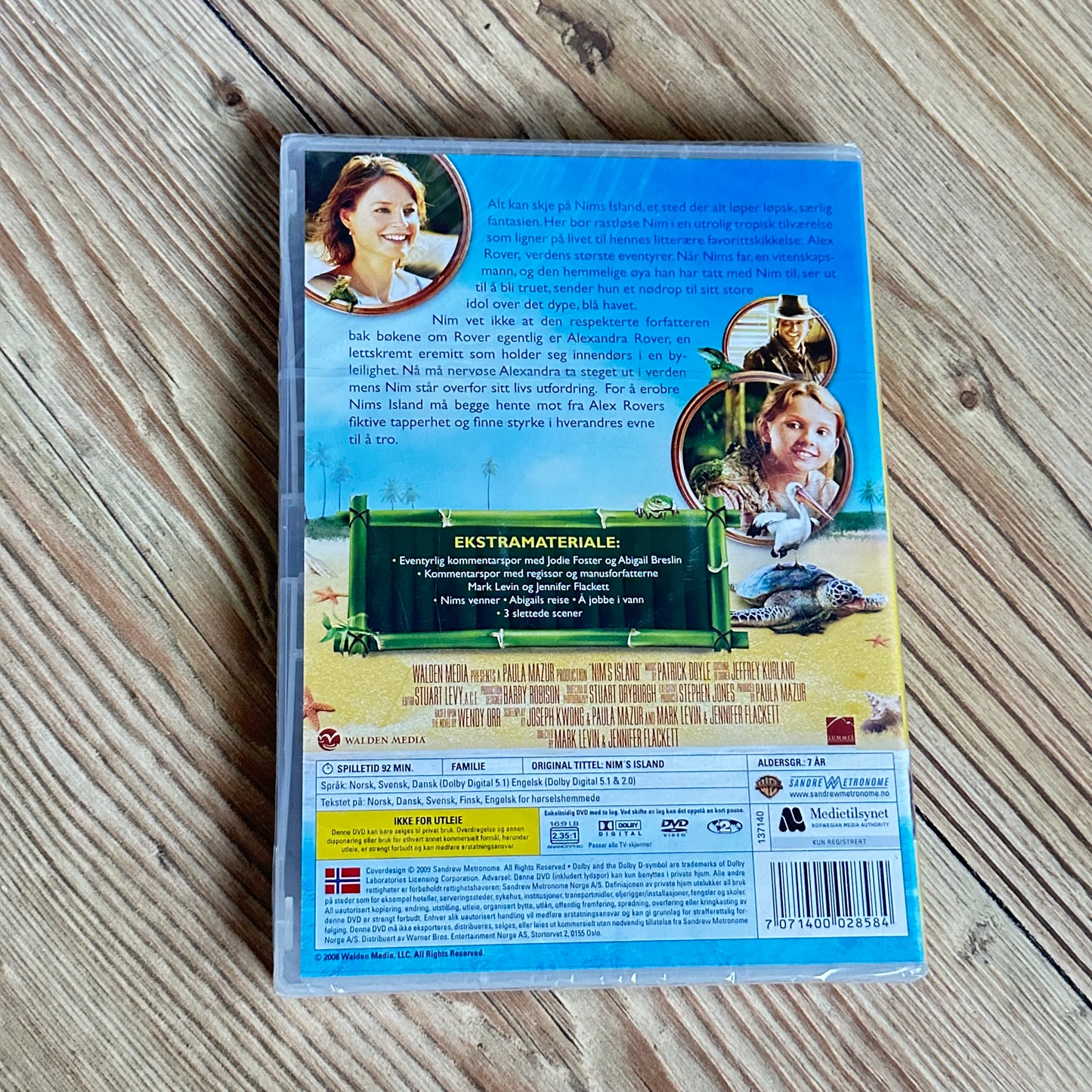 Nims hemmelige øy (DVD) Ny i plast