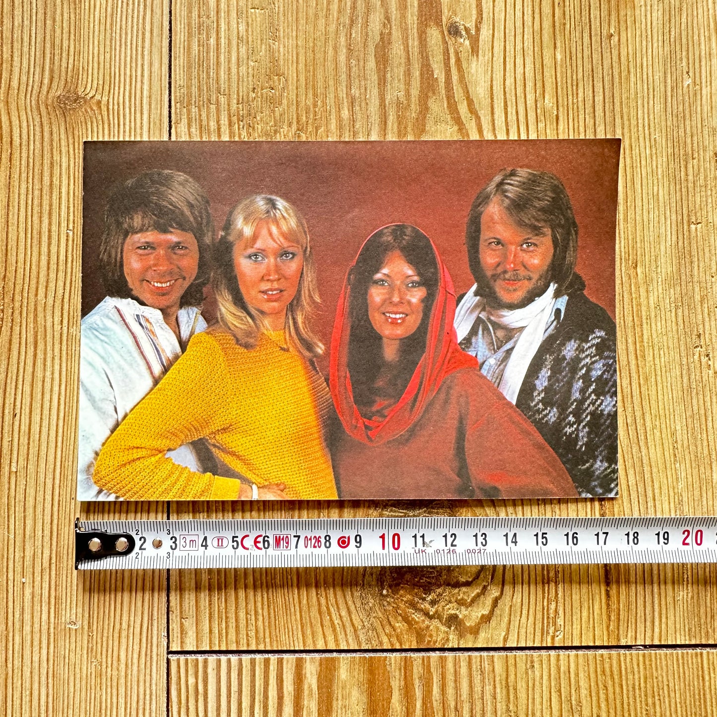 ABBA brevpapir / kort
fra 1970-tallet