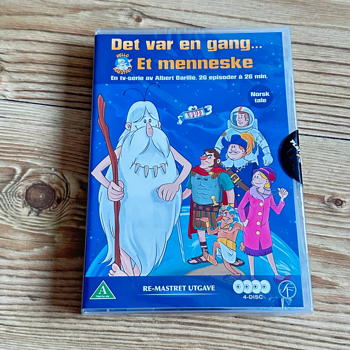 Det var engang Et Menneske (DVD) - Ny i plast!