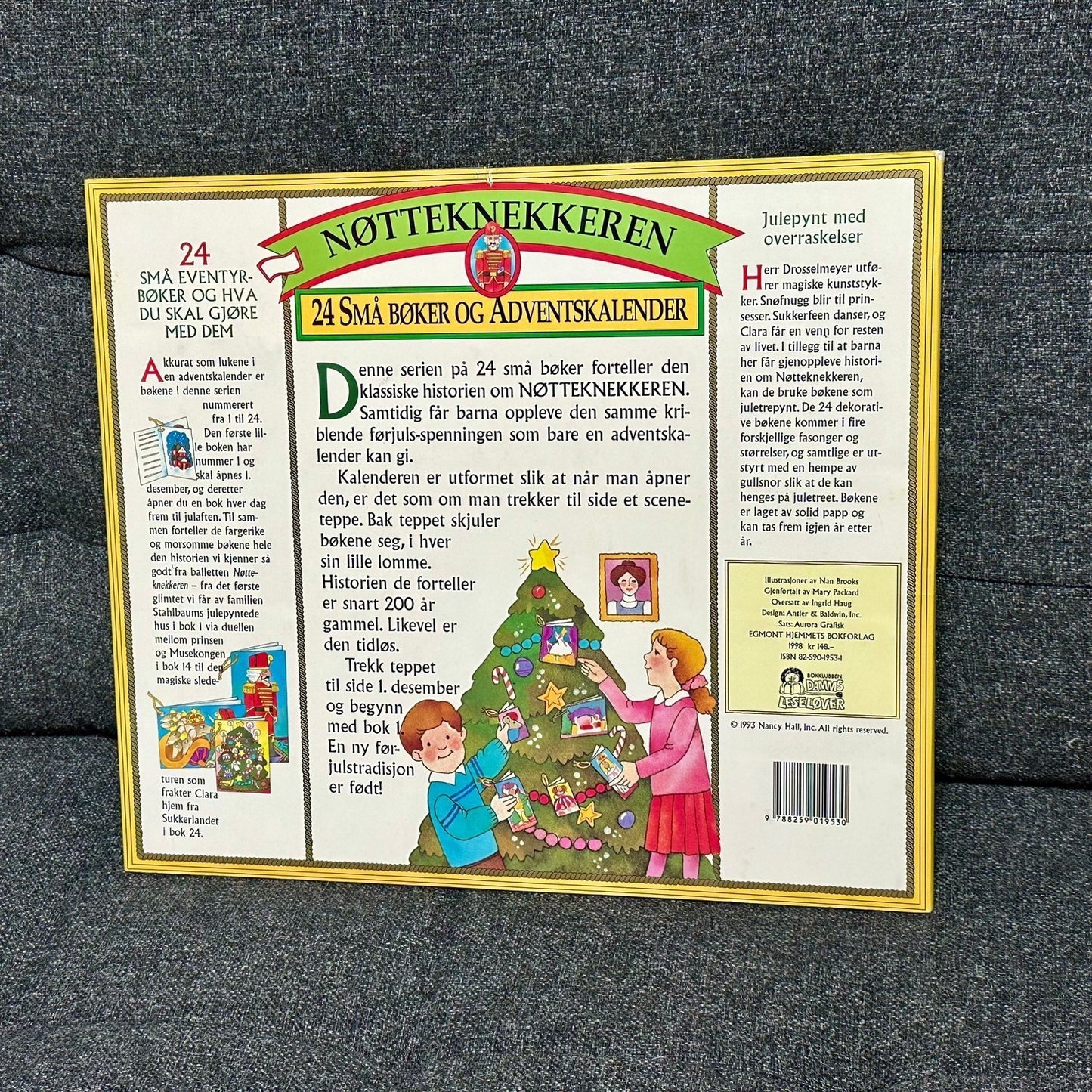 Nøtteknekkeren - Julekalender med 24 små bøker (fra 1998)