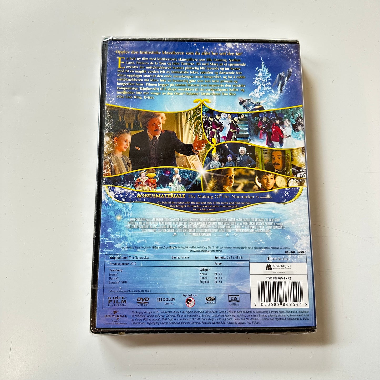 Nøtteknekkeren (DVD) - Ny i plast!