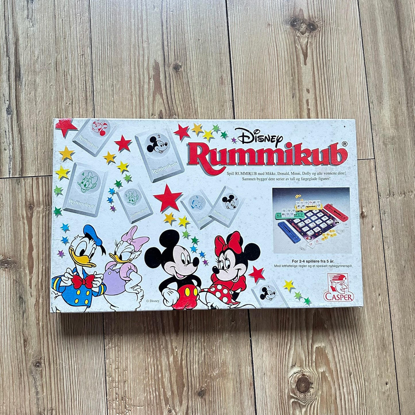 Disney Rummikub (Norsk utgave fra 1993) - Komplett !