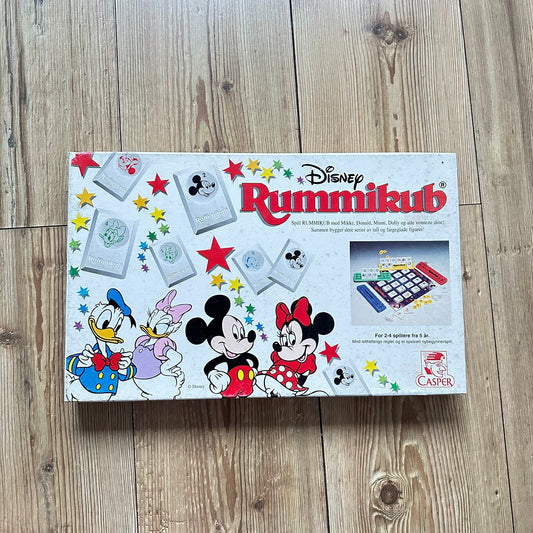 Disney Rummikub (Norsk utgave fra 1993) - Komplett !