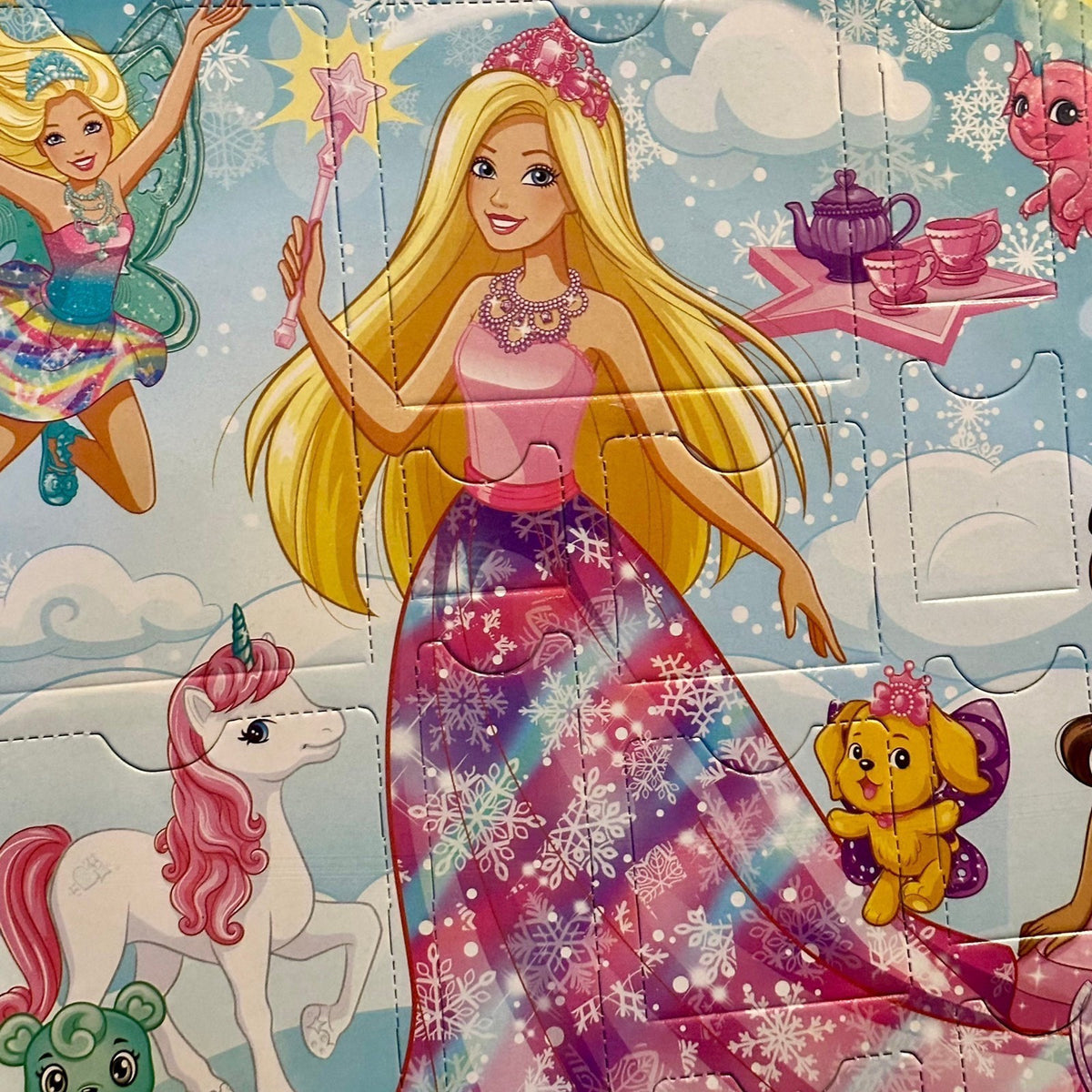 Barbie Dreamtopia Julekalender fra 2021 Med 24 gaver + dukke