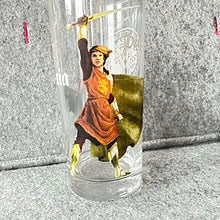 2 stk glass med motiv fra Legenden om Narnia