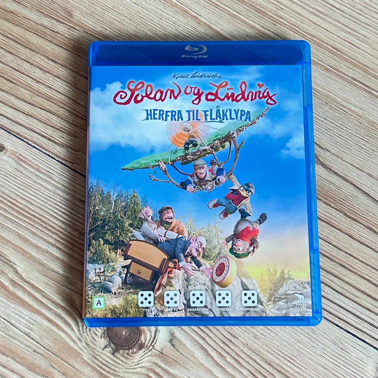 Solan og Ludvig herfra til Flåklypa (Blu-ray)