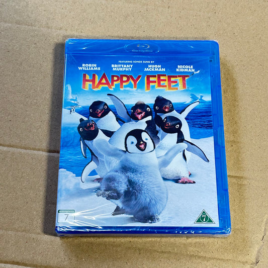 HAPPY FEET (Blu-ray) - Ny i plast !