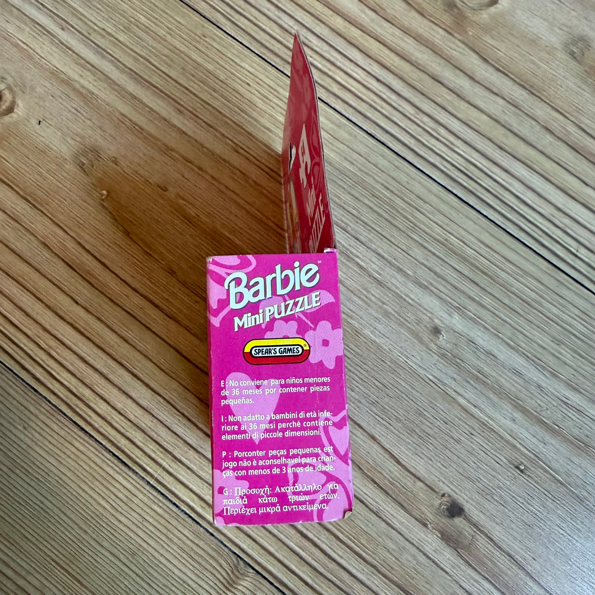 Barbie mini puslespill (1995) - Uåpnet !