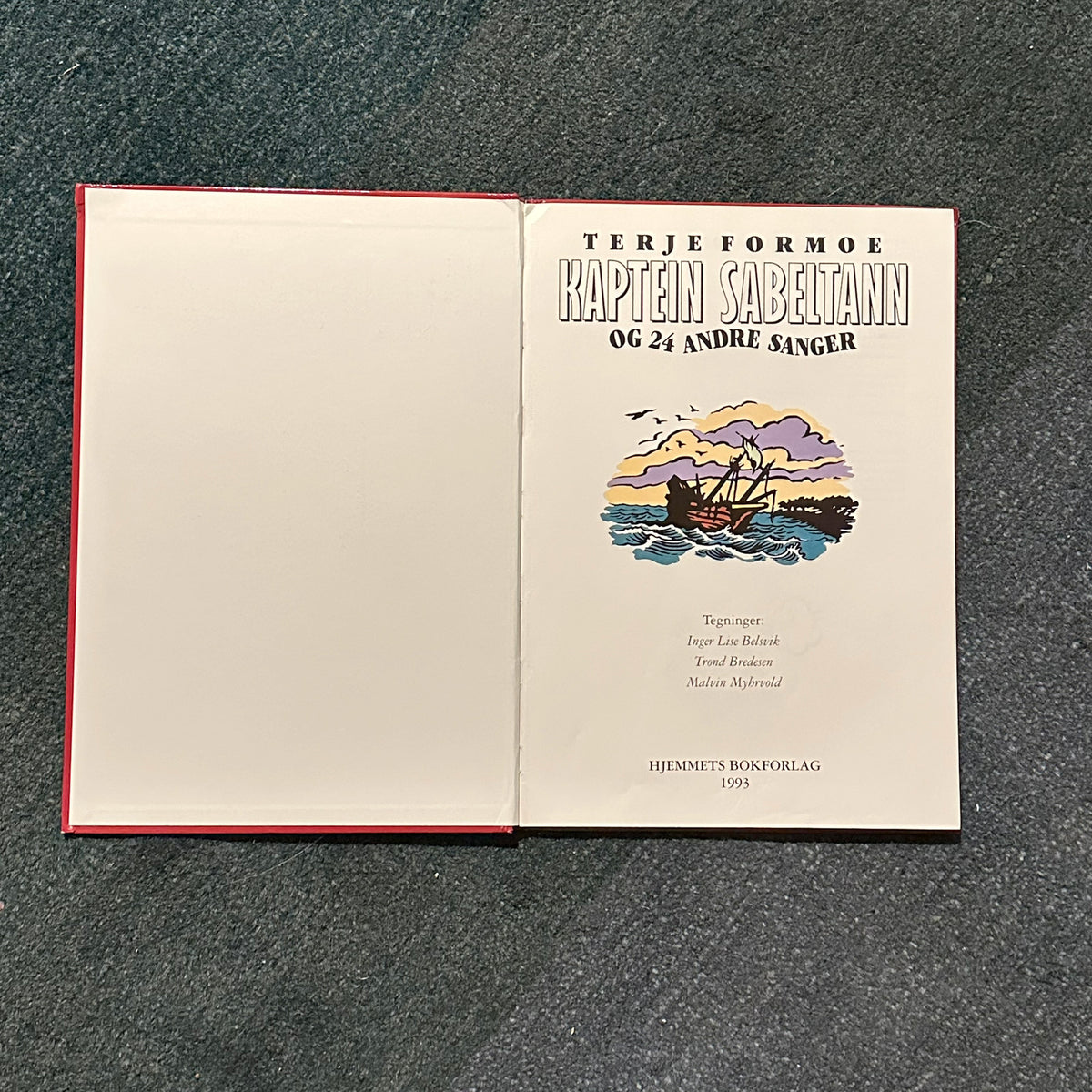 Kaptein Sabeltann og 24 andre sanger (av: Terje Formoe, 1993)