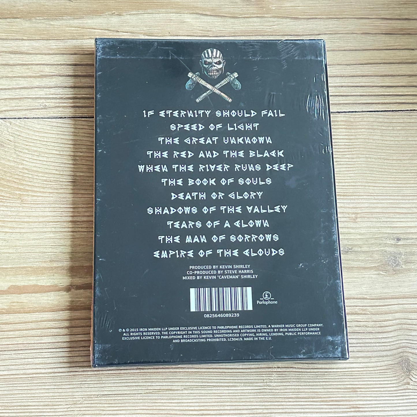 The Book of Souls by Iron Maiden (CD, Aug-2015) Ny i plast