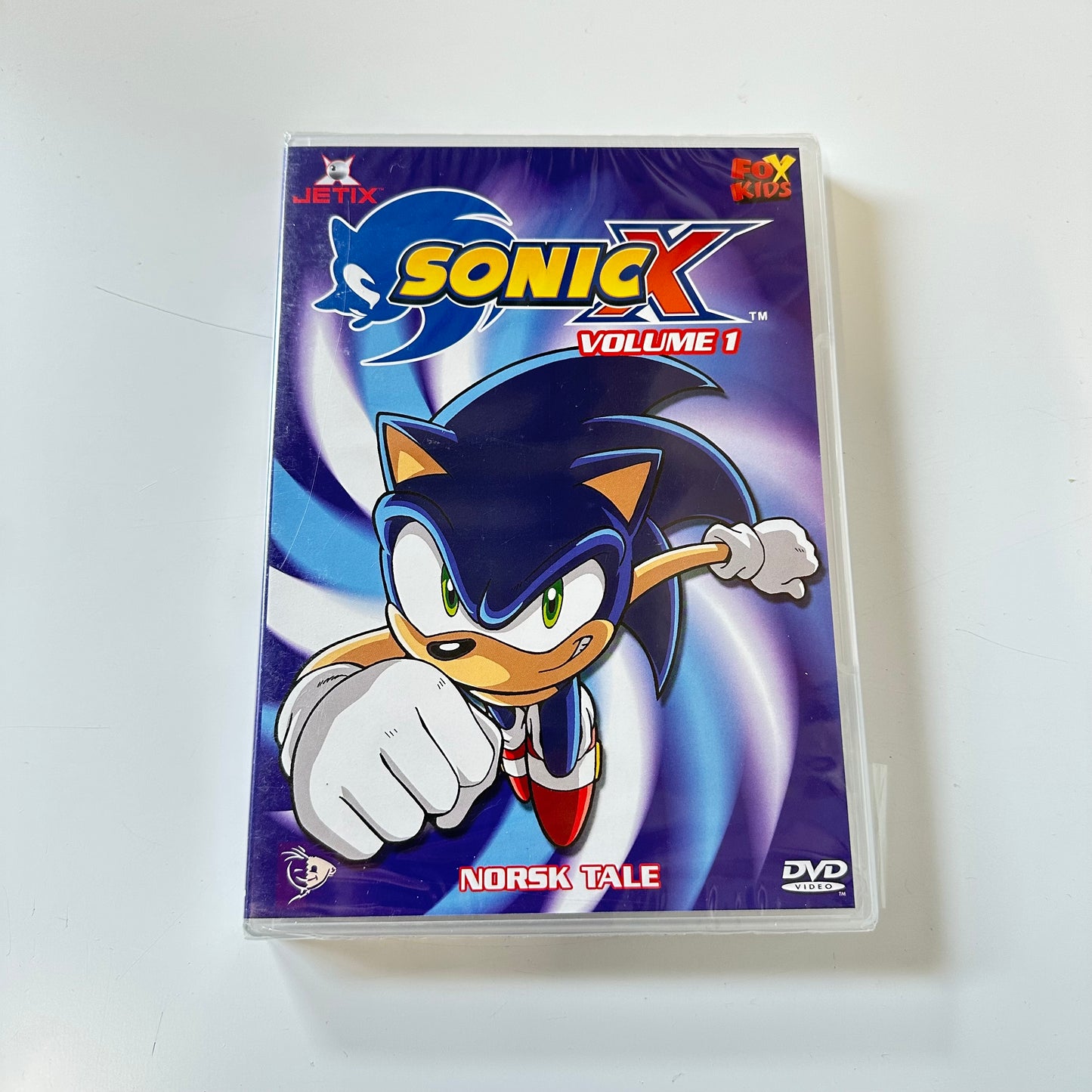 Sonic X vol.1 (DVD) - Ny i plast!