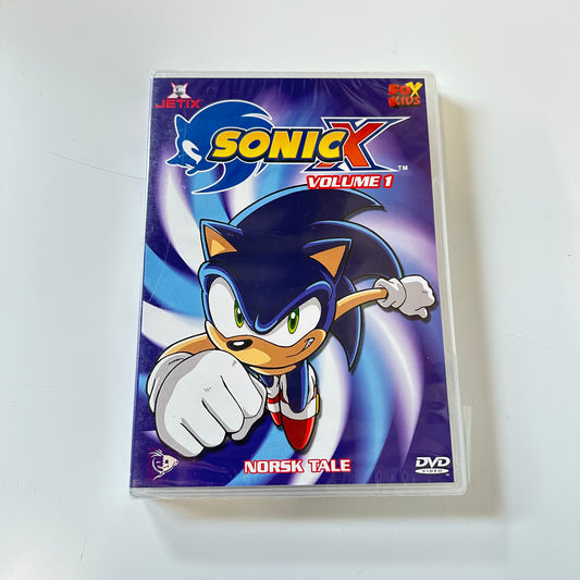Sonic X vol.1 (DVD) - Ny i plast!
