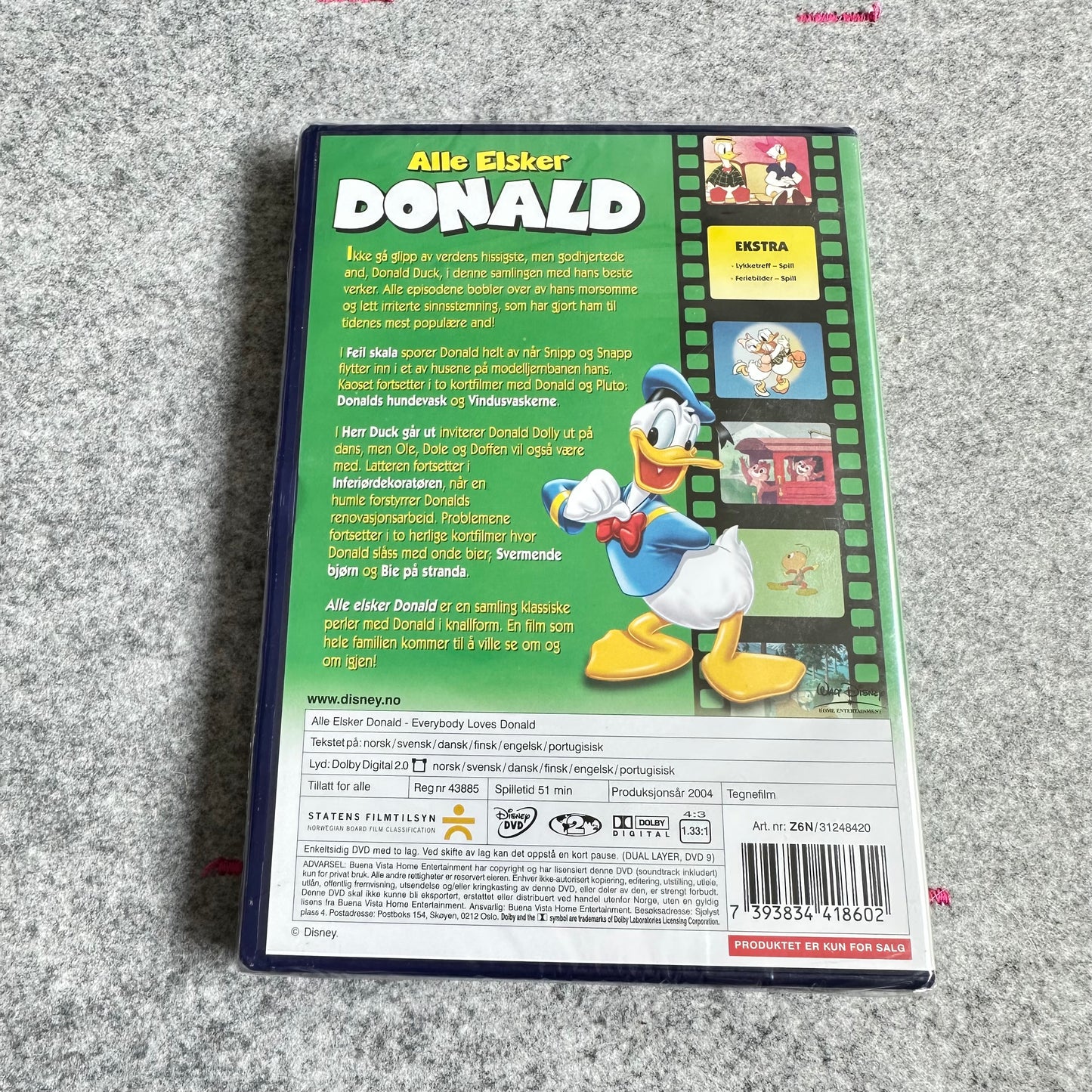 Alle elsker Donald (DVD) - Ny i plast